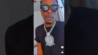 Shatta Wale $543k customized diamond chain,. #shattawale #music #ghanaianartist #shattawalegh