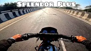 After Long Time Splendor Plus Ride 😎✨