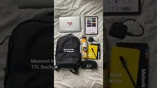 What I carry in my backpack as a university student | #shorts #edc #students #tech