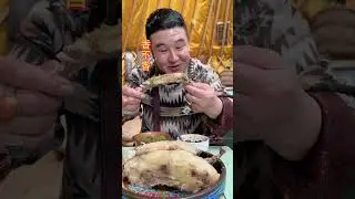 Просто съешьте жирную баранью отбивную! #еда #кулинария #монголия