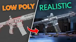 How We Went From Low-Poly to Realistic Gun Models