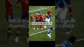 Top 10 Players who had similar playing styles in their career 🔥💫 || #shorts #football #edit #viral