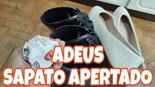 ACABOU O SOFRIMENTO 👢👠 COMO LACEAR (ALARGAR) SAPATO APERTADO | NUNCA MAIS VAI APERTAR E NEM MACHUCAR