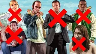GTA 5 Michael Kills His Family And Trevor Kills Michael And Franklin