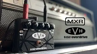 MXR EVH 5150 Overdrive + Ampeg V4