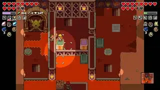 Cadence of Hyrule: Gerudo Ruins co-op Boss Key Skip (Spawn Displacement)