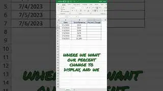 Как рассчитать процентное изменение в Excel