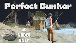 Rust - Perfect 2X2 Bunker Design | Easy Build! | Solo/Duo/Trio