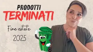 Inizio autunno, arrivano i prodotti terminati di fine estate. #prodottiterminati #oltreleapparenze