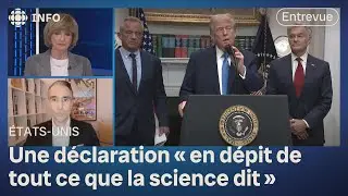 Donald Trump lie Tylenol et autisme, ce qui est r&eacute;fut&eacute; par les experts : l'avis d'un docteur | 24&bull;60