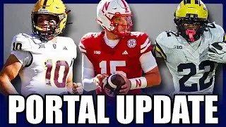 Transfer Portal Update - Sam Leavitt, Dylan Raiola, Justice Haynes + Other Top Players