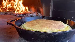 Wood Fired Oven Cornbread