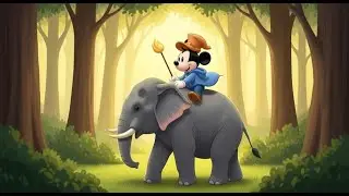 Mickey Mouse and His Elephant Best Friend Adventure