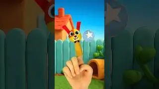 BINGO 🐶 Finger Puppet Song! 👋 DIY Puppy Puppet! #shorts