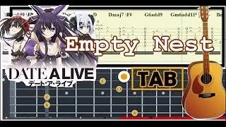 Guitar Tab - Empty Nest (Date A Live) OST Fingerstyle Tutorial Sheet Lesson #Anp