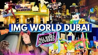 IMG Worlds Of Adventure! Best RIDES AND ATTRACTIONS in 🇦🇪 Dubai&rsquo;s LARGEST INDOOR THEME PARK 🎢🦕