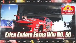 Erica Enders earns her 50th career win