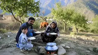 A Beautiful Village Tradition: Milk Rice in the Mountains | Rural Village Life