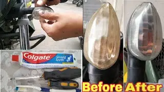 DIY | How to clean indicator light at home | indicator lights