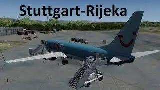 LIVESTREAM/P3D/TuiFly/B737-800/Stuttgart-Rijeka/IVAO