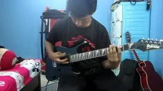 Psycroptic-lacertine forest guitar cover by Rumman