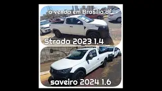 Fiat strada 2023. Cabine Simpres and saveiro 2024 for sale in Bras&iacute;lia df