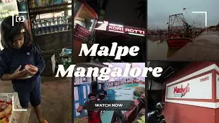 Episode 4: Trip to Mangalore | Machali Restaurant | Malpe beach | Kori rotti #vlogs #travel