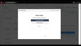 Store Credits in CSD & Kodaris: Use a Store Credit in CSD