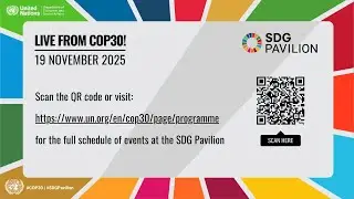 SDG Pavilion COP30 - November 19