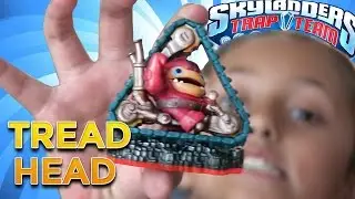 Tread Head Exclusive First Look! (Upgrades & Paths) Skylanders Trap Team Gameplay w/ Unboxed Toy