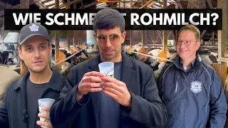 Ist Rohmilch GEF&Auml;HRLICH?!☣️ Wir probieren's trotzdem! (VLOG + Interview mit Milch Experten)