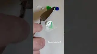 🤍+💚+💙Color mixing pt.9 #trending #art #viral #fun #youtube #colors #shorts #painting #artist #fyp