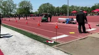 District Champion, Sophomore, 21 feet 6.5 inches