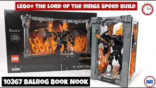 LEGO&reg; Icons 10367 The Lord of the Rings: Balrog Book Nook Speed Build