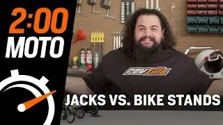 2 Minute Moto - Jacks vs Bike Stands