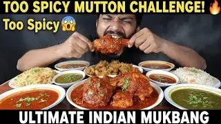 BIG NON VEG FEAST | CHICKEN LEGS, SPICY MUTTON RAAN CURRY & BIRYANI 🔥