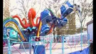 Octopus Soriani&Moser Kirmes London Funfair Polyp