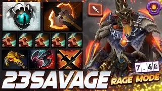 23savage Troll Warlord Rage Mode - Dota 2 Pro Gameplay [Watch & Learn]