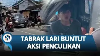 BRUTAL! Mobil Pick Up Tabrak Lari di Sukoharjo-Solo, Pelaku Hendak Lakukan Penculikan
