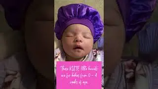 Baby Satin Bonnet &ndash; The Infancy Kollection Double-Sided | Kraddle Kare