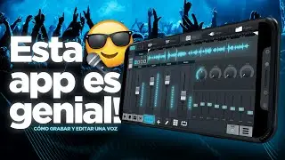 Cómo GRABAR y EDITAR una VOZ con tu CELULAR | Android APP FULL y GRATIS  🎤🔥🔊