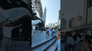 Glimpse into  museum of the future from outside 🤗 #travel #dubai #photooftheday #vlog