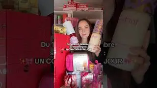 Un concours PAR JOUR jusqu&rsquo;&agrave; No&euml;l !! #concours #concoursfrance #maquillage #maquillagegeant #makeup