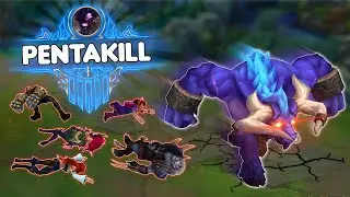 Alistar...but his +2000 AP W instantly deletes your entire HP bar 😨😨