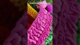 Purely handmade Crochet rug made by our women artisans