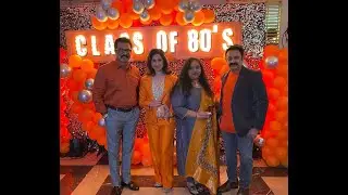 80s South Indian Celebrity Stars Reunion Celebration Party....