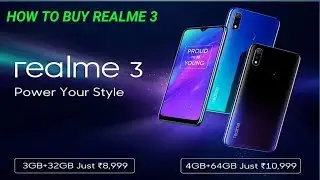 🔥🔥How to buy realme 3🔥🔥