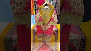 3 piece dress ,embroidered shirt with printed dupatta and capri ,casual dress.Limited stock.Order