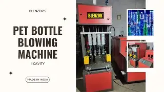 4 Cavity Pet Bottle Blow Moulding Machine