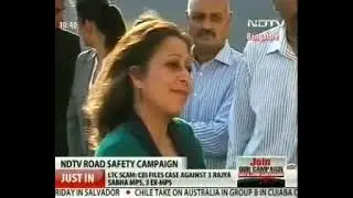 NDTV PANEL DISCUSSION ON ROAD SAFETY